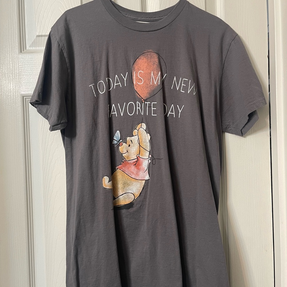 Disney Gray T-Shirt with Pooh Design